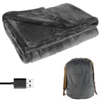 USB Coperta Riscaldata per Due Persone – Coperta Elettrica Portatile per Due