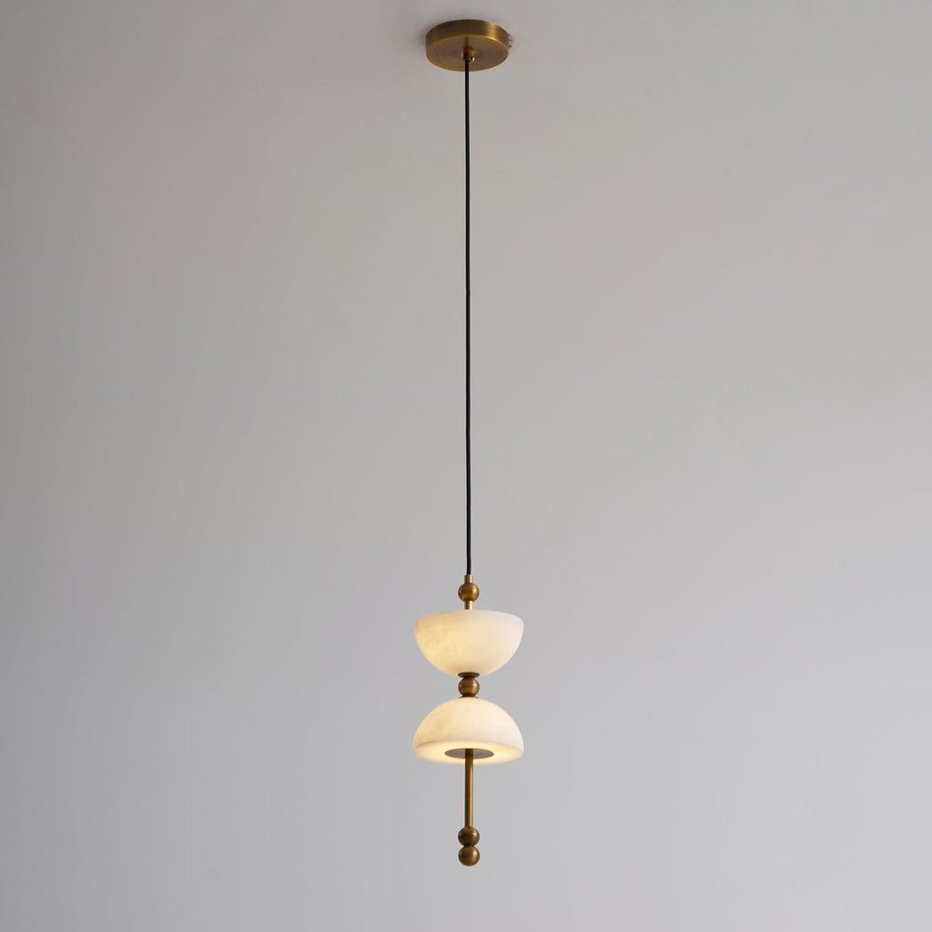 Lampada a sospensione in Alabastro Lyra