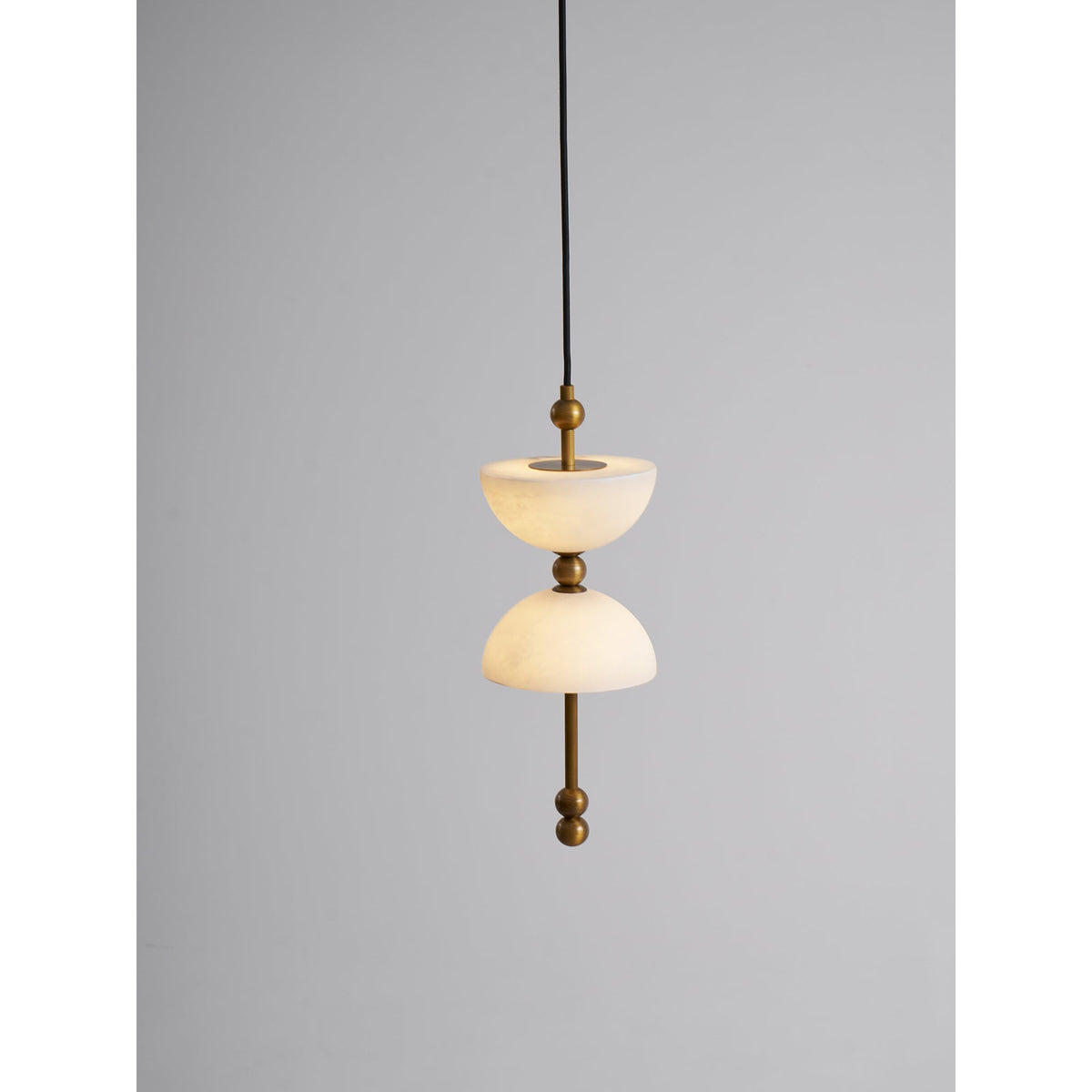 Lampada a sospensione in Alabastro Lyra