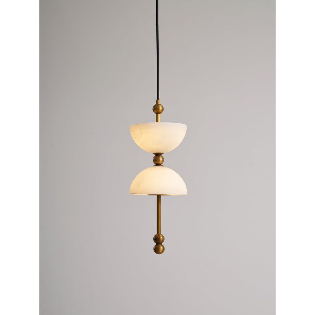 Lampada a sospensione in Alabastro Lyra