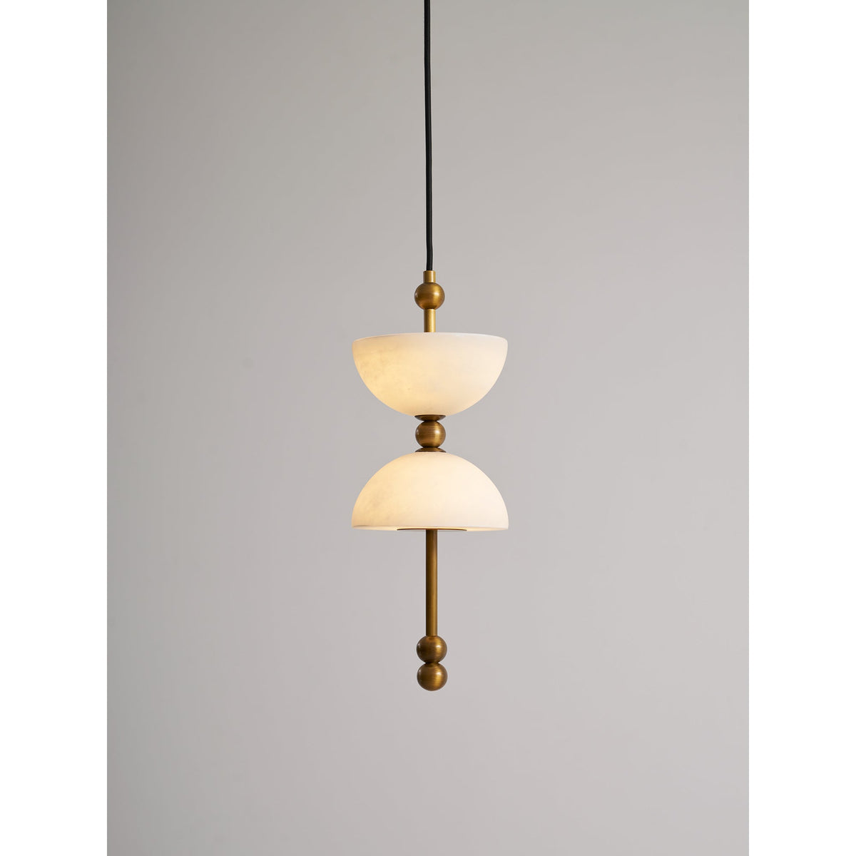 Lampada a sospensione in Alabastro Lyra