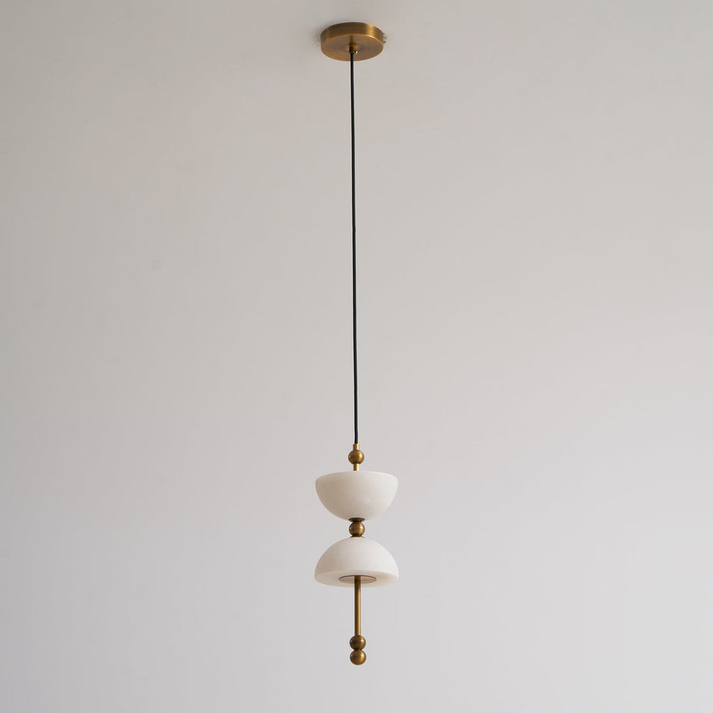 Lampada a sospensione in Alabastro Lyra