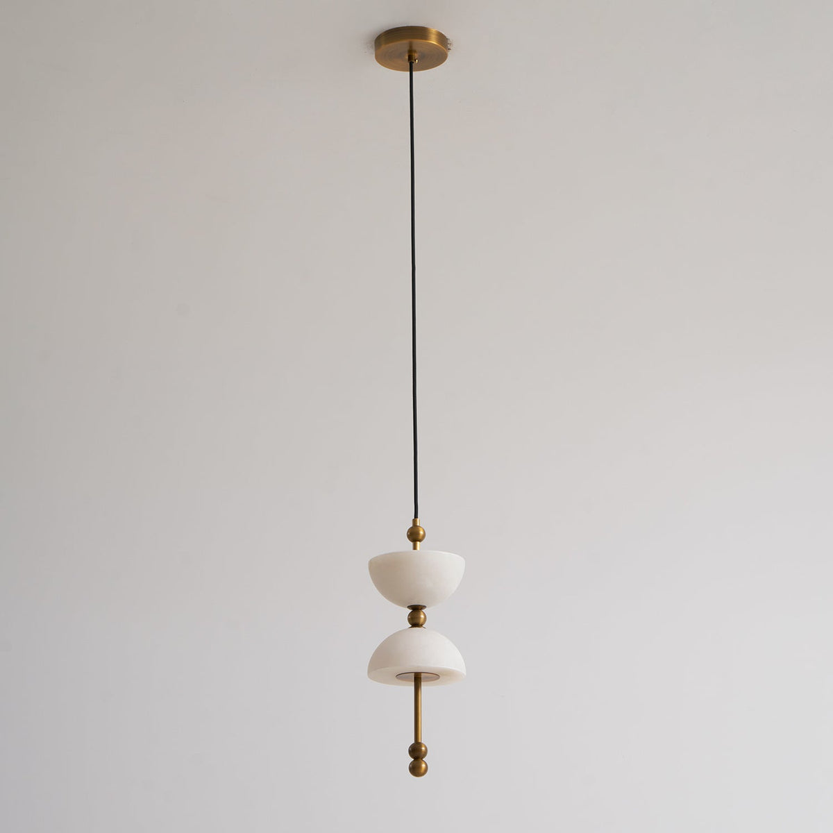 Lampada a sospensione in Alabastro Lyra