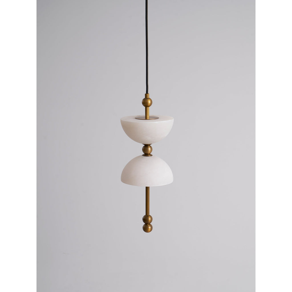 Lampada a sospensione in Alabastro Lyra