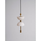 Lampada a sospensione in Alabastro Lyra
