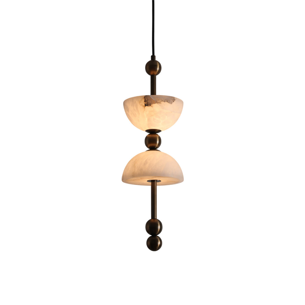 Lampada a sospensione in Alabastro Lyra