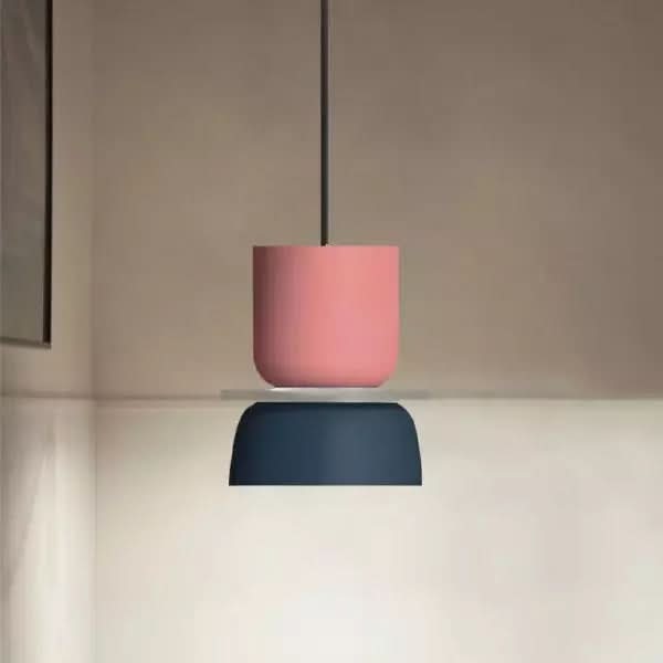 Glarefusion Nordic Simple Macaron Lampada a Sospensione in Acrilico