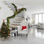 Corona di Natale LED con Luce Calda – Elegante Decorazione Natalizia Illuminata