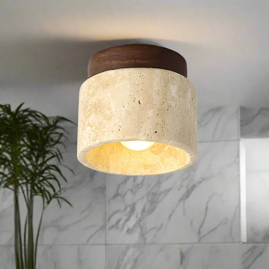 Lampada da soffitto moderna in stile crema creativo