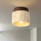 Lampada da soffitto moderna in stile crema creativo