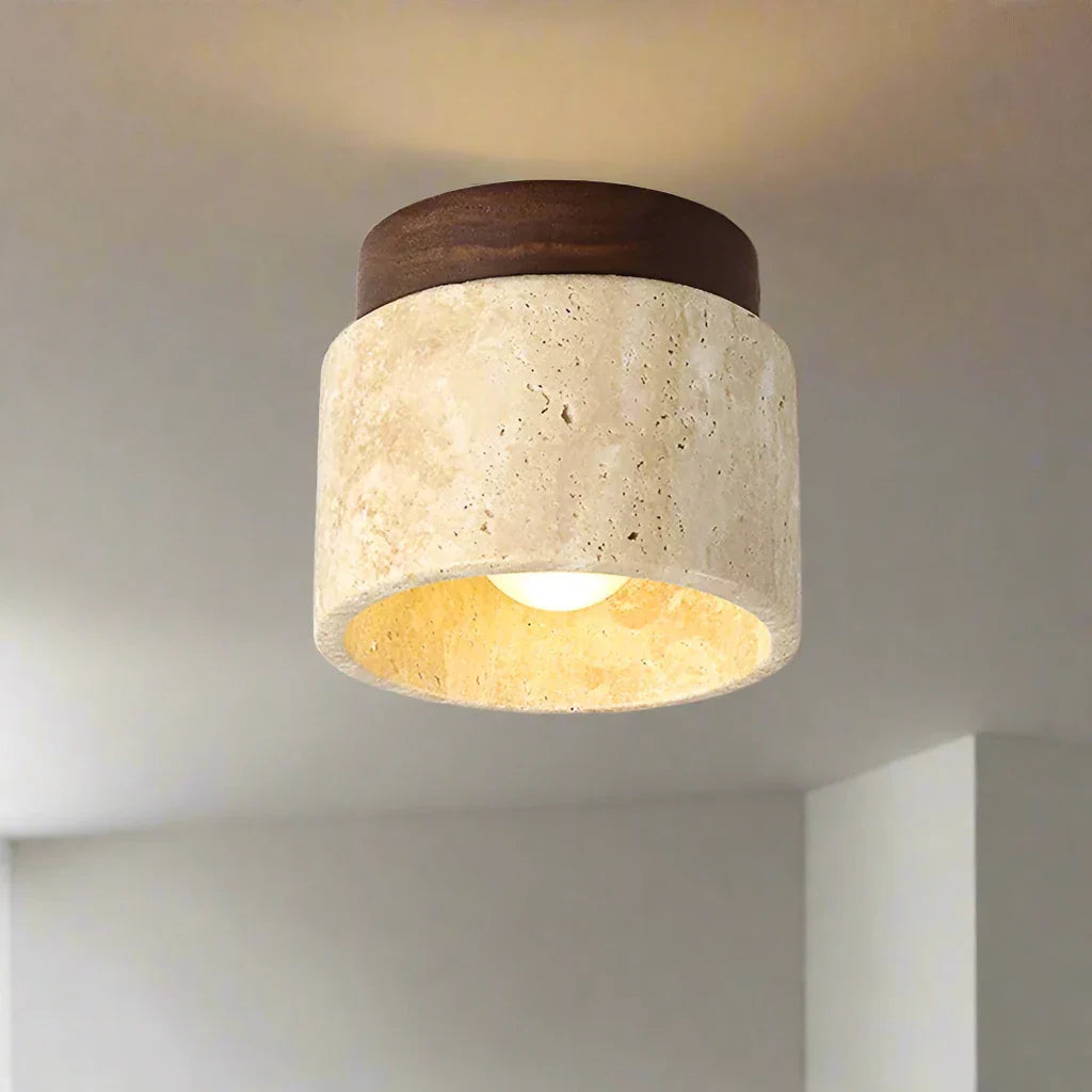 Lampada da soffitto moderna in stile crema creativo