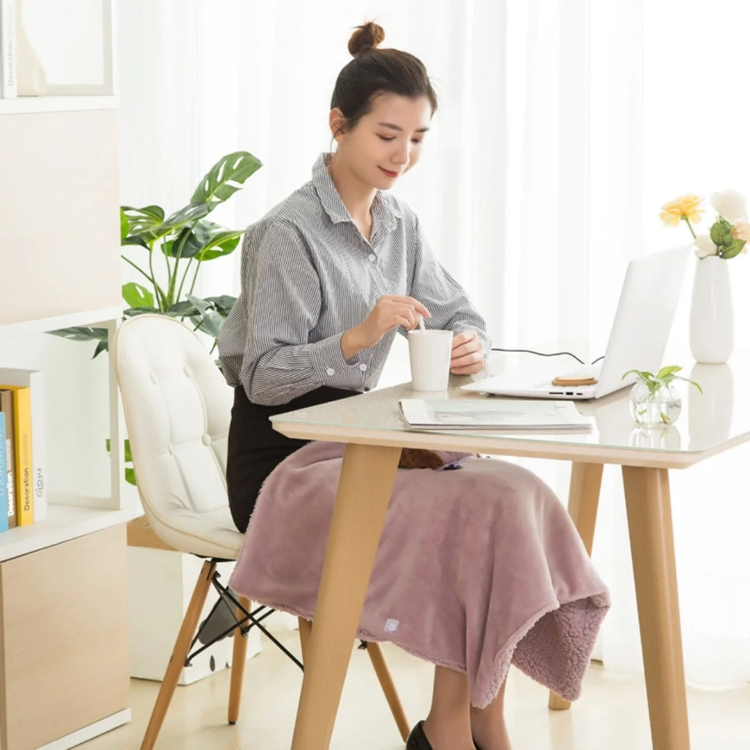 Coperta Elettrica USB – Morbida Coperta Elettrica per Giornate Fredde