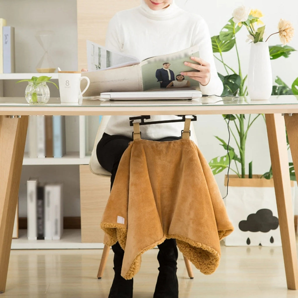 Coperta Elettrica USB – Morbida Coperta Elettrica per Giornate Fredde