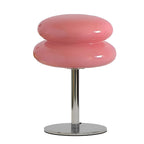 Lampada in vetro stile Macaron – elegante lampada da tavolo in vetro per un'atmosfera accogliente