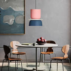 Lampada a sospensione scandinava Lucie Colour Block