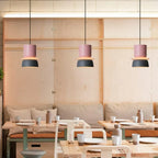 Lampada a sospensione scandinava Lucie Colour Block