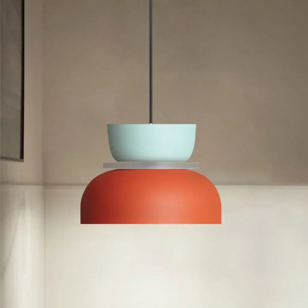 Lampada a sospensione scandinava Lucie Colour Block