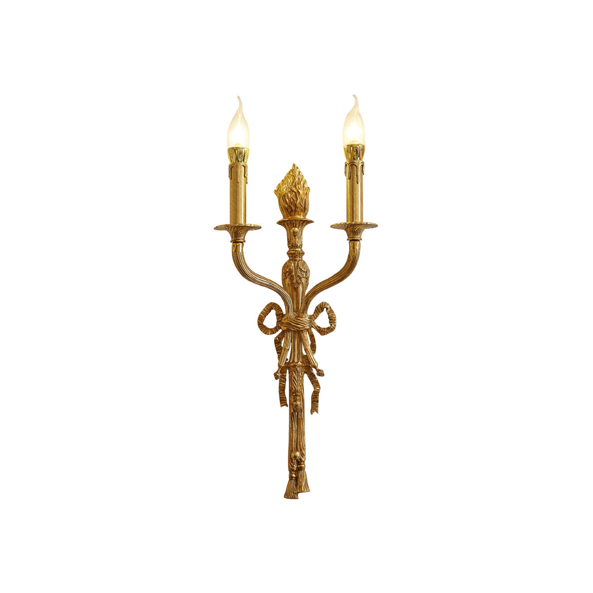 Lampada da Parete in Ottone Madeleine