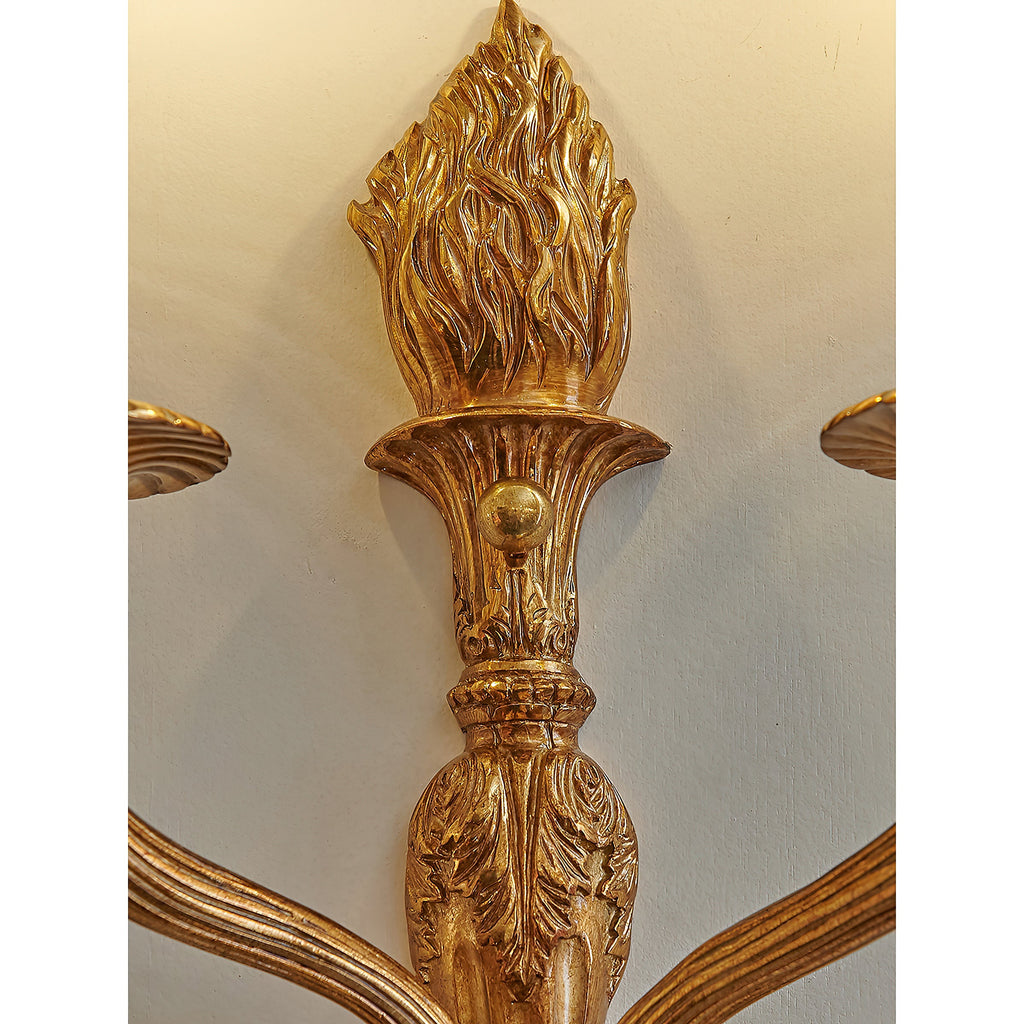 Lampada da Parete in Ottone Madeleine