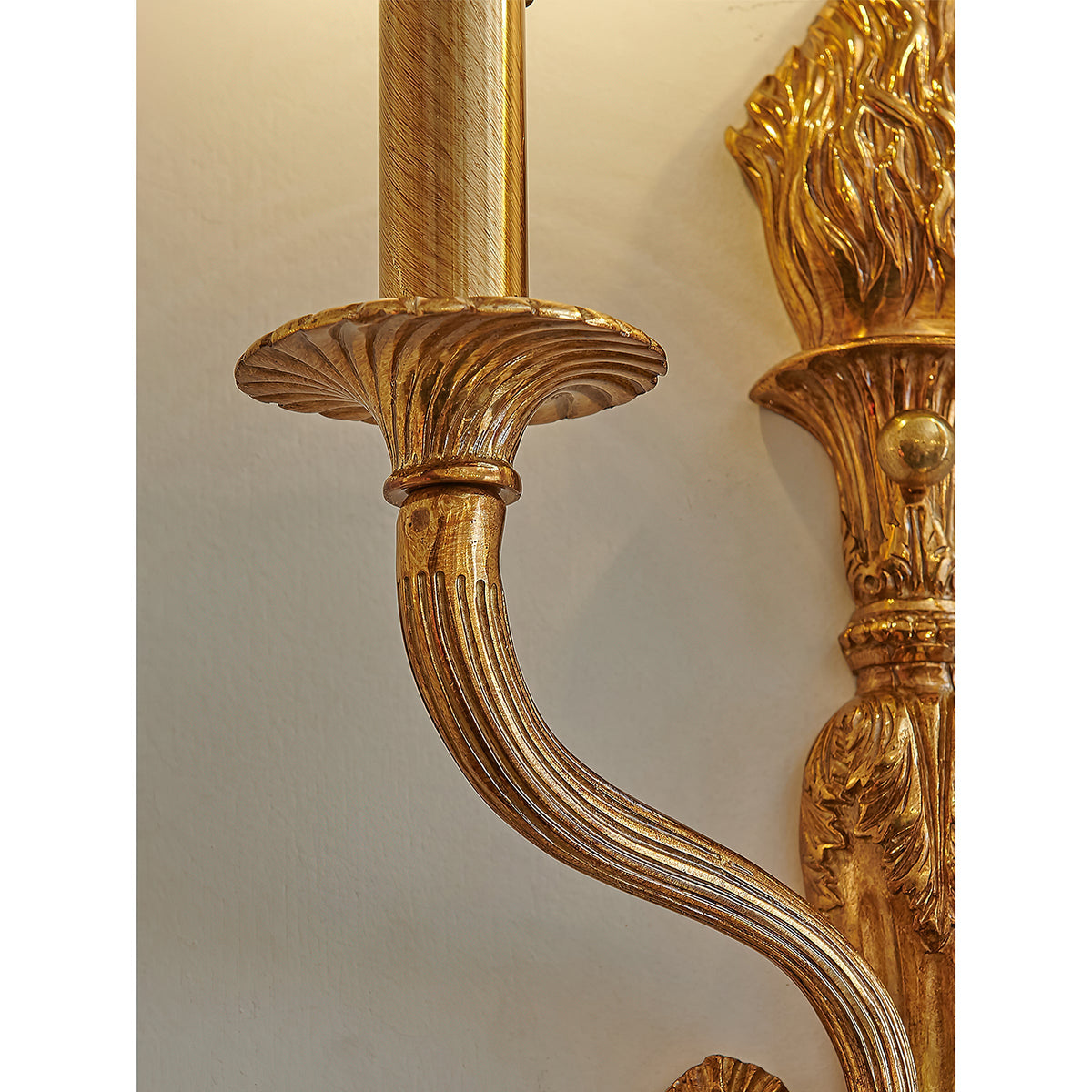Lampada da Parete in Ottone Madeleine