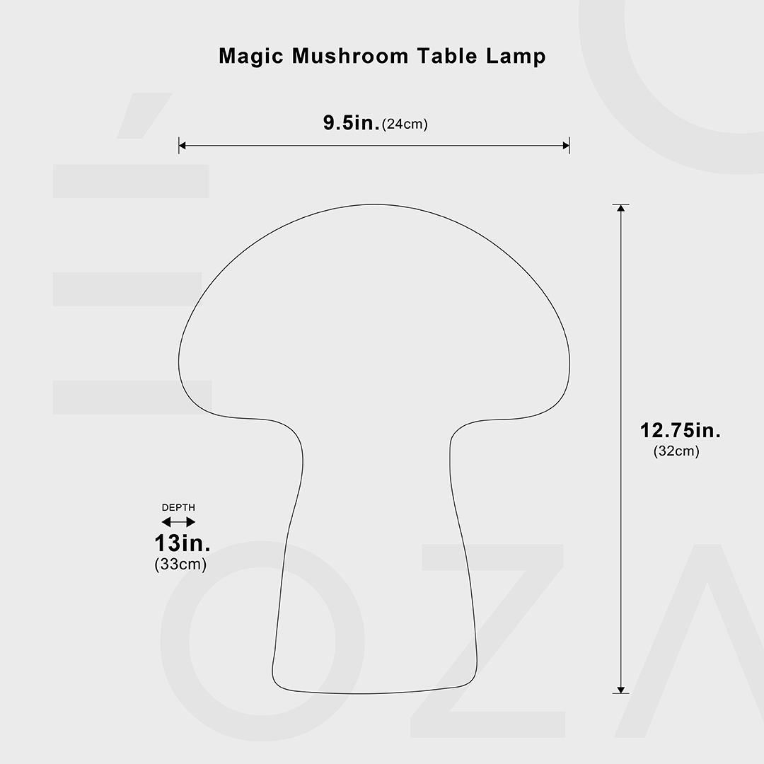 Lampada da Tavolo Fungo