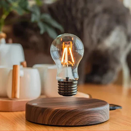 BulbGlow - Lampada elegante con lampadina flottante per un arredamento unico