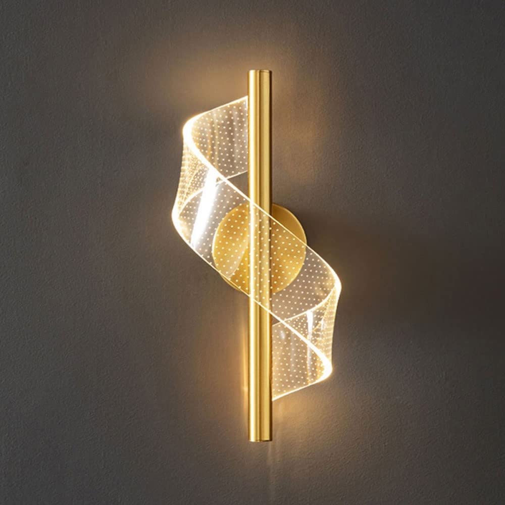 Lampada a Muro Spiraliforme Minimalista Nordica
