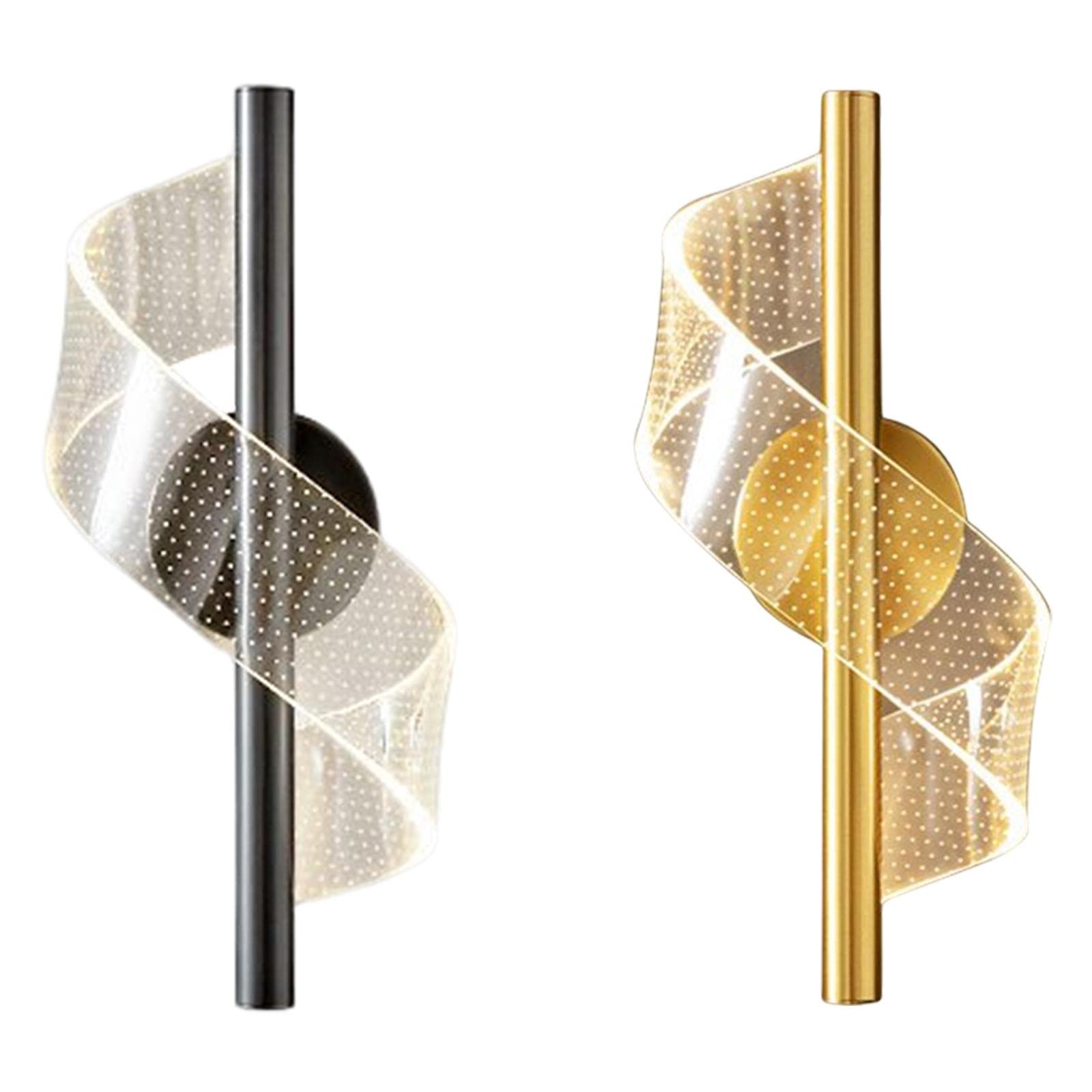 Lampada a Muro Spiraliforme Minimalista Nordica