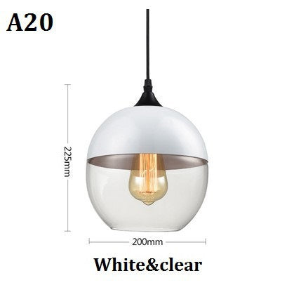 Lampada a sospensione moderna geometrica in vetro nero e ambra