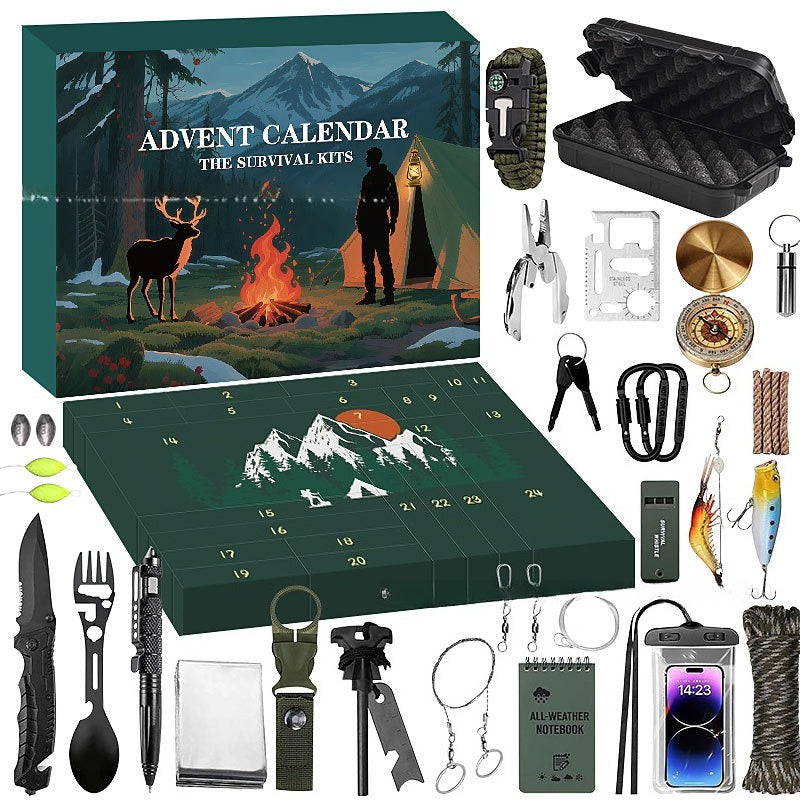 Calendario dell'Avvento di Strumenti – 24 Giorni con Strumenti Outdoor e Avventurosi