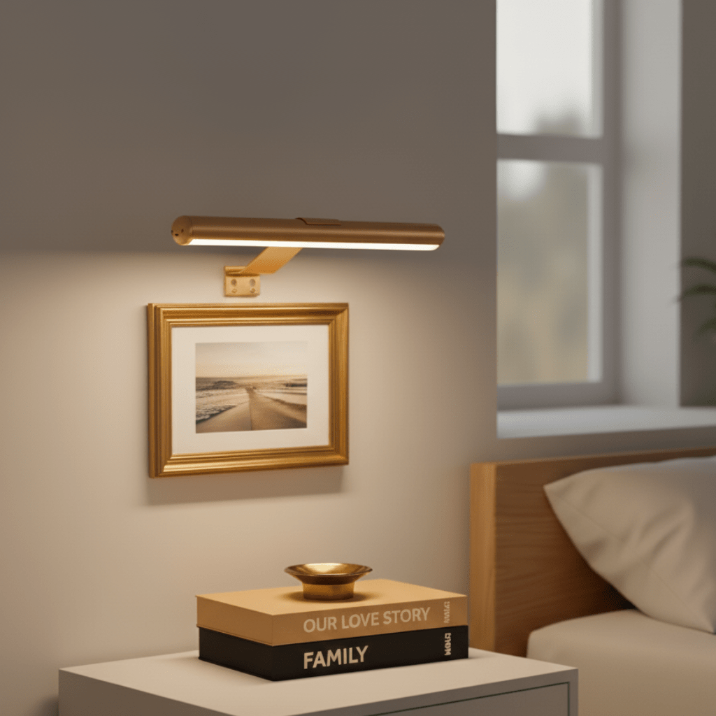 KILA Applique Arte Illuminazione Luminosità Regolabile Luce Rotante a 360 Gradi