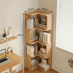 ARDENVELL – Armadio angolare in legno di pino lavorato in stile scandinavo per eleganza e funzionalità salvaspazio