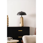 Lampada da Tavolo con Coperchio di Pentola