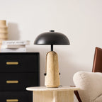 Lampada da Tavolo con Coperchio di Pentola