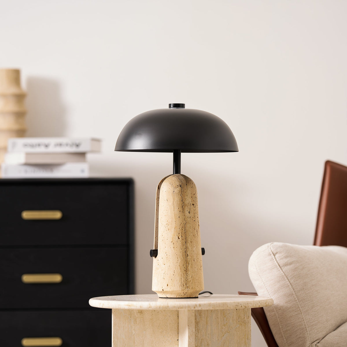 Lampada da Tavolo con Coperchio di Pentola