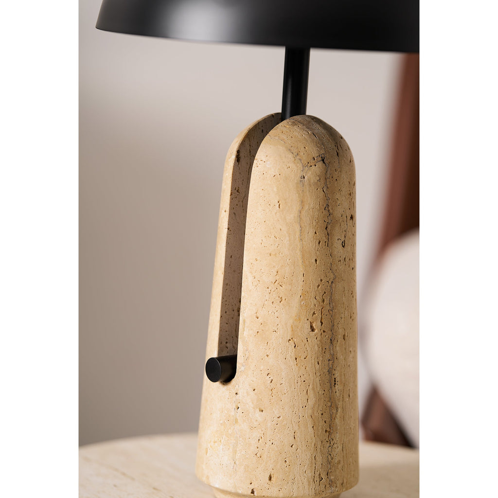 Lampada da Tavolo con Coperchio di Pentola