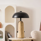Lampada da Tavolo con Coperchio di Pentola