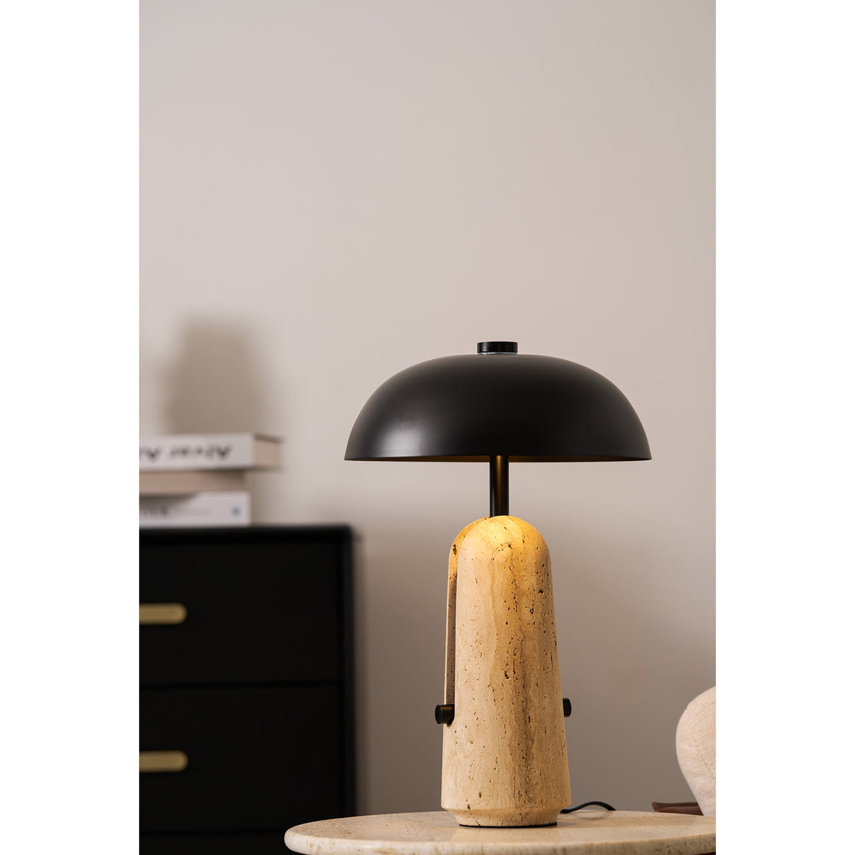 Lampada da Tavolo con Coperchio di Pentola