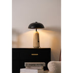 Lampada da Tavolo con Coperchio di Pentola