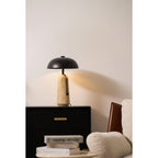 Lampada da Tavolo con Coperchio di Pentola