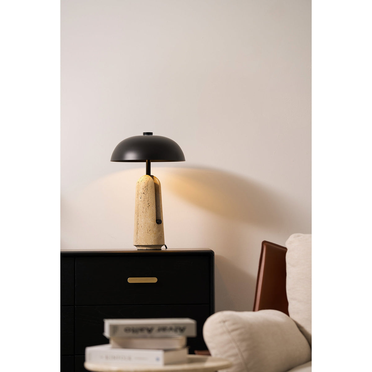 Lampada da Tavolo con Coperchio di Pentola