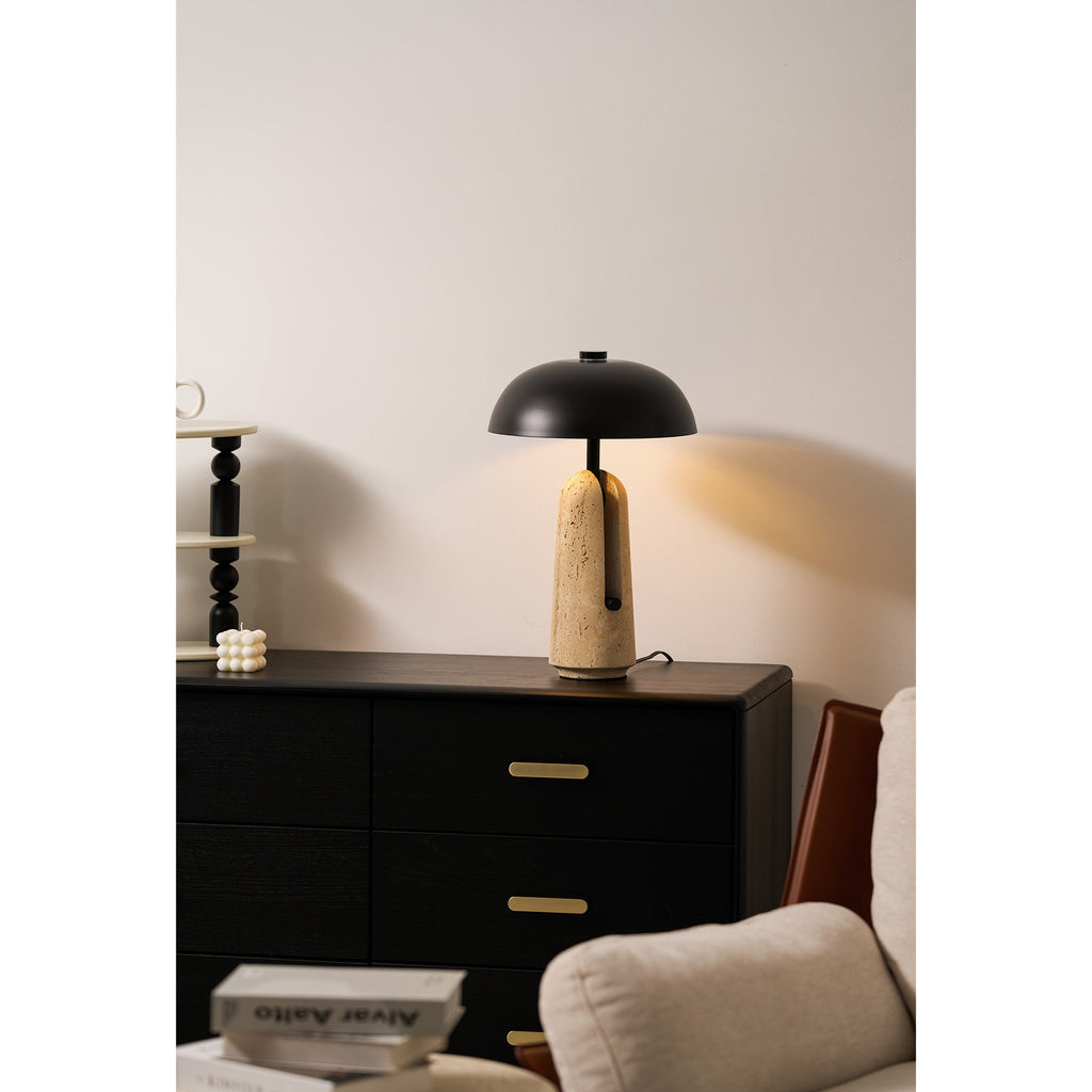 Lampada da Tavolo con Coperchio di Pentola