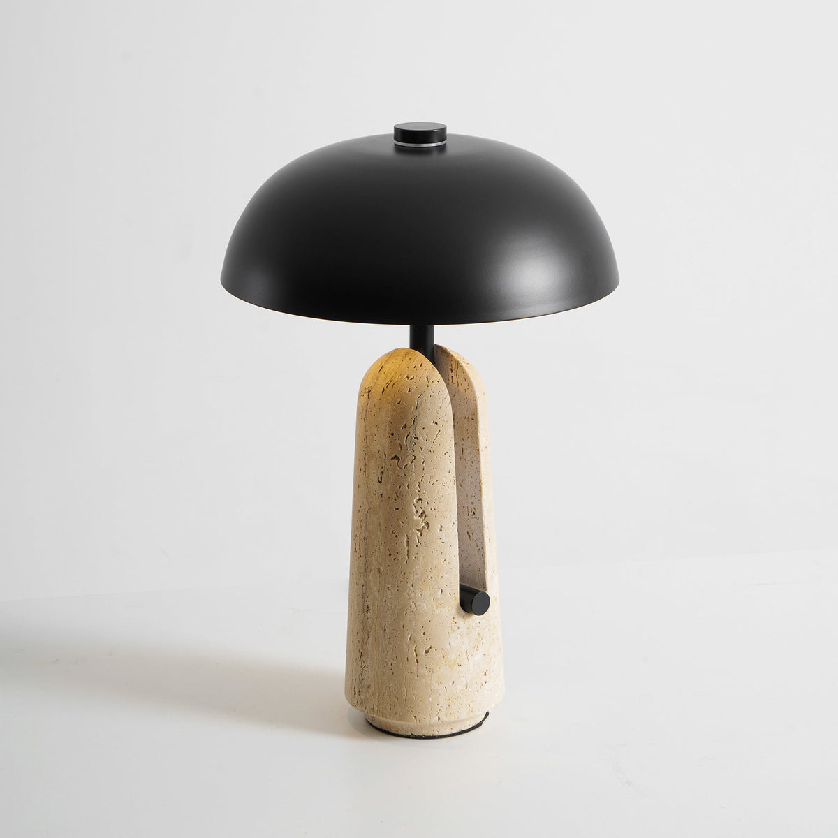 Lampada da Tavolo con Coperchio di Pentola