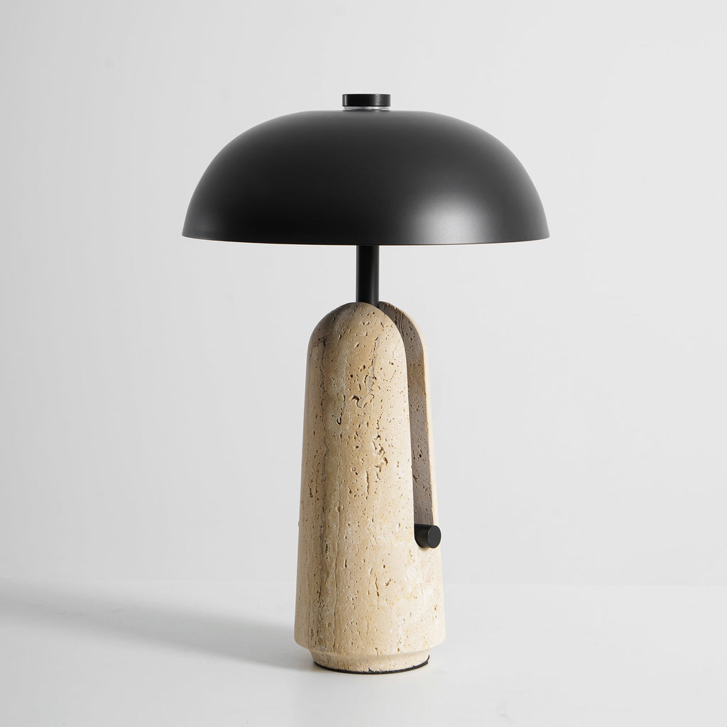 Lampada da Tavolo con Coperchio di Pentola