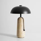 Lampada da Tavolo con Coperchio di Pentola