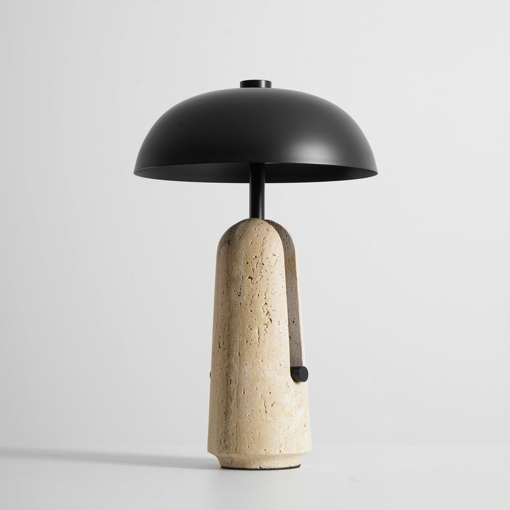 Lampada da Tavolo con Coperchio di Pentola