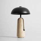 Lampada da Tavolo con Coperchio di Pentola