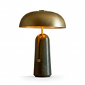 Lampada da Tavolo con Coperchio di Pentola