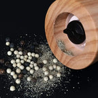 Macina Pepe in Ceramica e Legno Evelyn – Mulino Manuale per Spezie