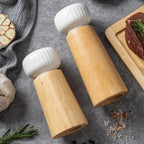 Macina Pepe in Ceramica e Legno Evelyn – Mulino Manuale per Spezie